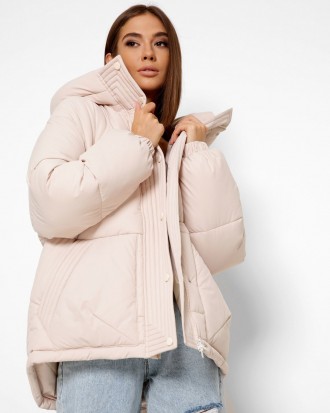 Зимняя женская куртка. Наполнитель экопух – долговечный и гипоаллергенный, выдер. . фото 9