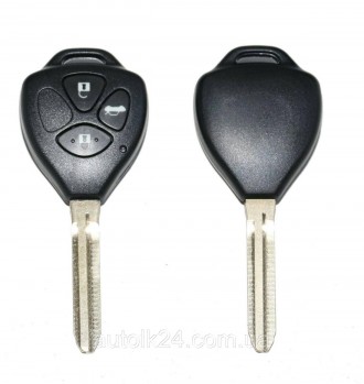 Ключ для Toyota TOY 43, 3 кнопки 434Mhz
Transporder chip: 4D - ID67
Подходит для. . фото 5