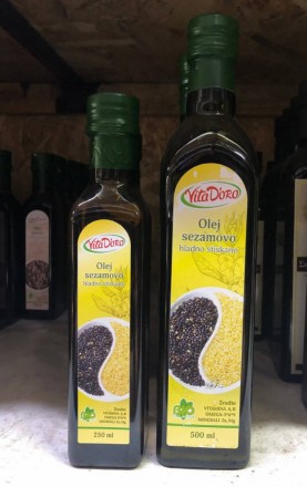 КУНЖУТНОЕ масло из БЕЛЫХ семян холодный отжим 250 мл 500 мл Кунжутна олія Масло . . фото 11