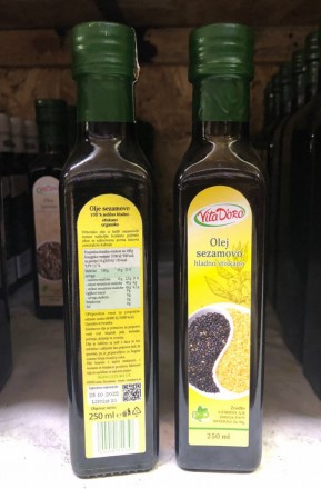 КУНЖУТНОЕ масло из БЕЛЫХ семян холодный отжим 250 мл 500 мл Кунжутна олія Масло . . фото 10