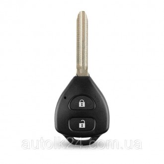 Ключ для Toyota TOY 43, 2 кнопки 434Mhz
Transporder chip: 4D - ID67
Подходит для. . фото 5