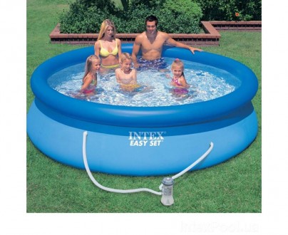 Басейн надувний наливний від виробника Intex Надувний басейн серії Easy Set вигі. . фото 3