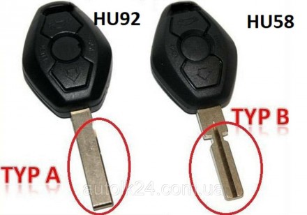 Выкидной ключ (для переделки) BMW лезвие HU92, 868Mhz
chip ID46 PCF7945(HITAG2)
. . фото 7