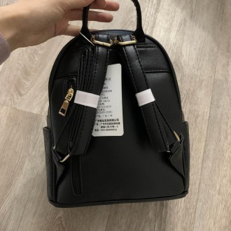 
Стильный женский рюкзак модный городской рюкзачок Луи Витон черный белый молоде. . фото 15