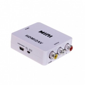 
 HDVM610 преобразовывает входной HDMI сигнал в композитное видео и стерео аудио. . фото 6