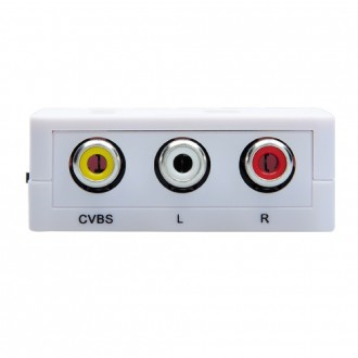 
 HDVM610 преобразовывает входной HDMI сигнал в композитное видео и стерео аудио. . фото 5
