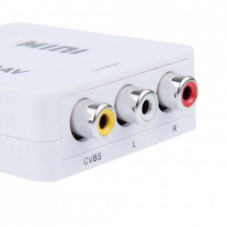
 HDVM610 преобразовывает входной HDMI сигнал в композитное видео и стерео аудио. . фото 4