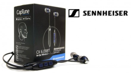 Sennheiser CX 6.00BT - это компактная беспроводная гарнитура с внутриканальными . . фото 4