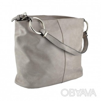 Женская сумка из эко кожи, закрывается на металлическую молнию, имеет один основ. . фото 1
