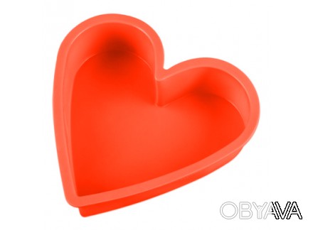 Размер силиконовой формы для выпечки Сердце:
длина - 25 см
ширина - 22,5 см
высо. . фото 1
