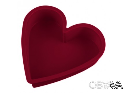 Размер силиконовой формы для выпечки Сердце:
длина - 25 см
ширина - 22,5 см
высо. . фото 1