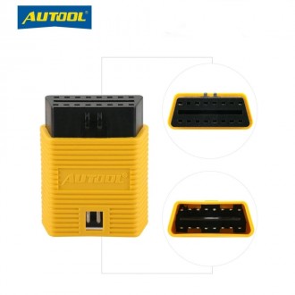 Удлинитель AUTOOL OBD2 универсальный короткий EasyDiag/Idiag/M-diag/Golo 16pin
У. . фото 2