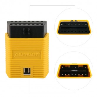 Удлинитель AUTOOL OBD2 универсальный короткий EasyDiag/Idiag/M-diag/Golo 16pin
У. . фото 4