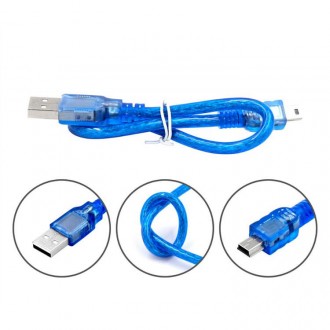 USB кабель Arduino Nano типа AM - mini USB. Київ. фото 1 USB кабель Arduino Nano типа AM - mini USB. Київ. фото 1
