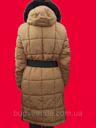 Женское зимнее пальто на змейке, размер EU 38 это 44 размер) бренд Amisu (New Yo. . фото 4