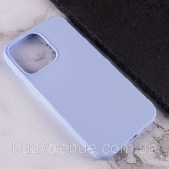 Силиконовый чехол Candy для Apple iPhone 11 Pro Max (6.5") (Синий / Powder Blue). . фото 3