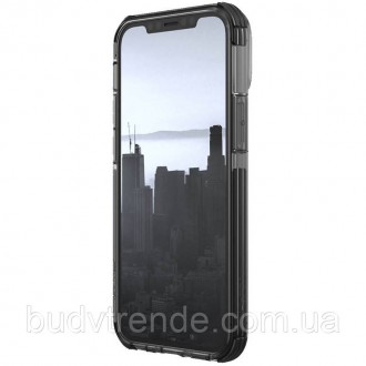 Чехол Defense Clear Series (TPU) для Apple iPhone 13 (6.1") (Черный). . фото 4