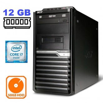 О товаре Системный блок Acer 6610G Tower на базе процессора Intel Core i7-2600 и. . фото 2