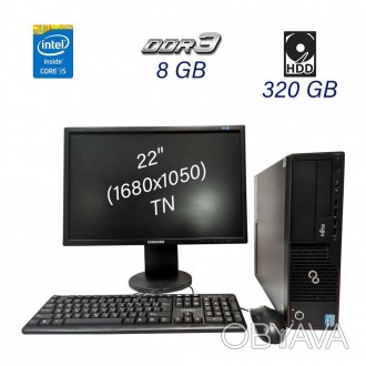 О товаре Комплект: системный блок Fujitsu Esprimo E700 E90+ DT на базе процессор. . фото 1
