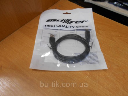 Кабель для принтера USB Maxxter 1,8 метра. Херсон. фото 1 Кабель для принтера USB Maxxter 1,8 метра. Херсон. фото 1
