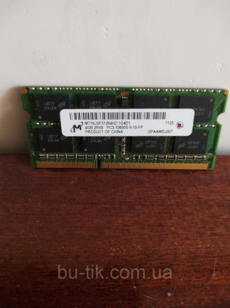 Модуль памяти 4 Gb DDR3 Micron для ноутбука. Херсон. фото 1 Модуль памяти 4 Gb DDR3 Micron для ноутбука. Херсон. фото 1