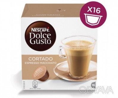 Кофе в капсулах NESCAFE Dolce Gusto Cortado - идеальное сочетание насыщенного ко. . фото 1