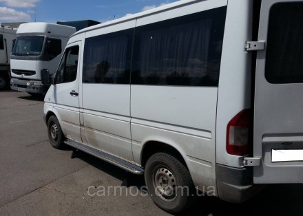 Пороги боковые Mercedes sprinter 901 (мерседес спринтер 901), (96-05) нерж.. Киев. фото 1 Пороги боковые Mercedes sprinter 901 (мерседес спринтер 901), (96-05) нерж.. Киев. фото 1