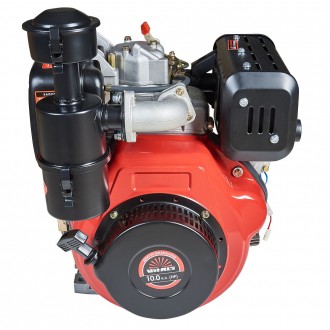Особенности двигателя дизельного Vitals DE 10.0se
	электростартер;
	воздушный фи. . фото 4