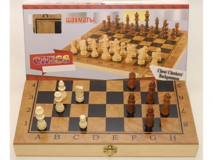 Набор 3 в 1: шахматы, шашки, нарды
Материал: дерево
Высота фигуры - 6см.
Размер:. . фото 2