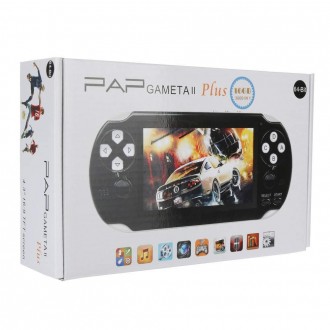 Описание продукта
 
PAP GAMETA 2 PLUS 4.3 '' Портативная игровая консоль, 64-бит. . фото 3