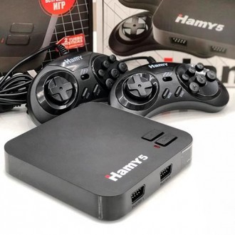 Ігрова приставка Sega - Dendy "Hamy 5" (505-in-1) Black HDMI включає в комплекті. . фото 3