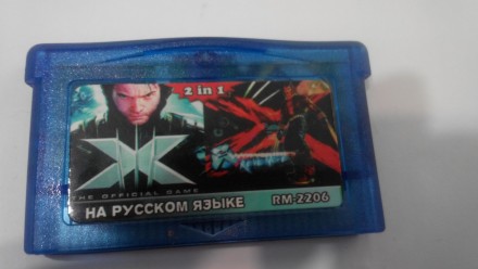 Игровой картридж для Game Boy Advence 2 in 1 X-MEN:The Official Game// Wolverine. . фото 3