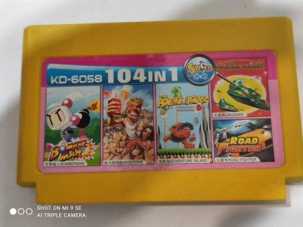 Картридж Dendy Збірник ігор 4in1 KD-6058 104in1
1.Adventure Island
2.Galaxian
3.. . фото 3