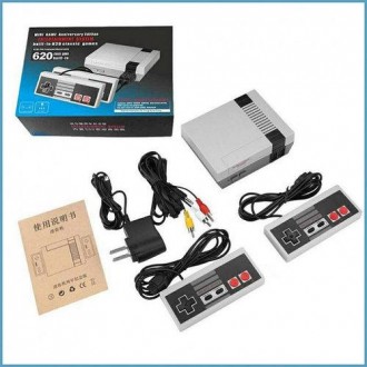 Денди NES 620 имеет уменьшенный классический дизайн приставки Nintendo Entertain. . фото 5