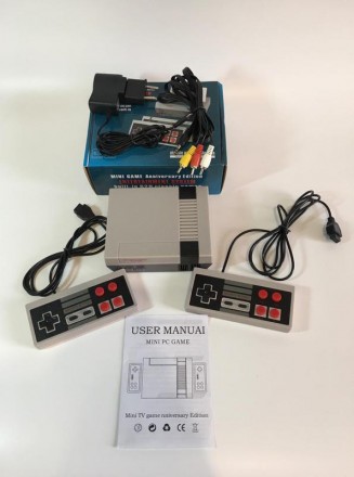 Денди NES 620 имеет уменьшенный классический дизайн приставки Nintendo Entertain. . фото 3