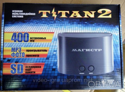 Детская игровая приставка, игровая приставка двухсистемная 8-16 bit с памятью Ti