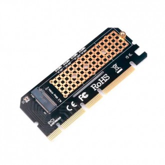 Адаптер M.2 SSD NVMe M-key к PCI-E 3.0 16x 8x 4x. Рівне. фото 1 Адаптер M.2 SSD NVMe M-key к PCI-E 3.0 16x 8x 4x. Рівне. фото 1