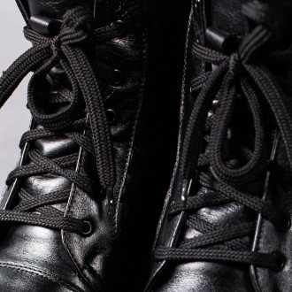 Жіночі зимові черевики чорні Argo 3392
Черевики жіночі виконані з натуральної шк. . фото 5