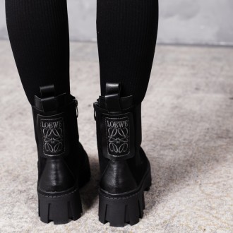 Женские зимние ботинки черные Arwen 3393 Ботинки женские выполнены из натурально. . фото 6