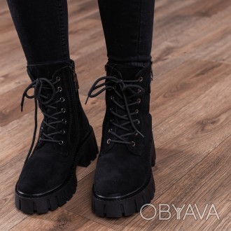 Женские ботинки зимние черные Beau 3338 Ботинки женские выполнены из искусственн. . фото 1