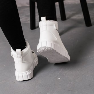 Женские зимние ботинки белые Hera 3409 Ботинки женские выполнены из искусственно. . фото 8