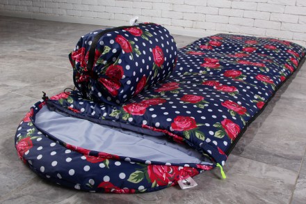Туристичний спальний мішок (до 0) 
Тип спальнів одежний з капюшоном
Розмір у пак. . фото 2