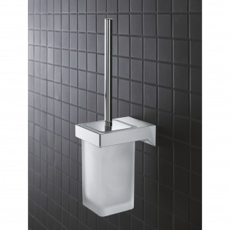 Туалетний йoршик Grohe Selection Cube 40857000 кріпиться на стіні на потрібній в. . фото 4