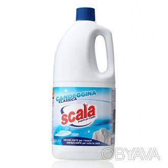 Отбеливатель с ароматом эвкалипта 2.5 литра Scala Candeggina Eucalipto который б. . фото 1