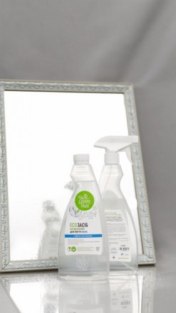 Средство натуральное для мытья стекол Green Max 99100548101 100% натуральное сре. . фото 3
