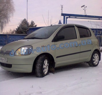 Ветровики Cobra Tuning на авто Toyota Yaris Vits I 5d 1998-2005 Дефлекторы окон . Харків. фото 1 Ветровики Cobra Tuning на авто Toyota Yaris Vits I 5d 1998-2005 Дефлекторы окон . Харків. фото 1