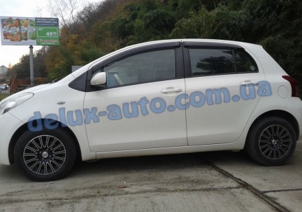 Ветровики Cobra Tuning на авто Toyota Yaris Vits II 5d 2005-2011 Дефлекторы окон. Харків. фото 1 Ветровики Cobra Tuning на авто Toyota Yaris Vits II 5d 2005-2011 Дефлекторы окон. Харків. фото 1