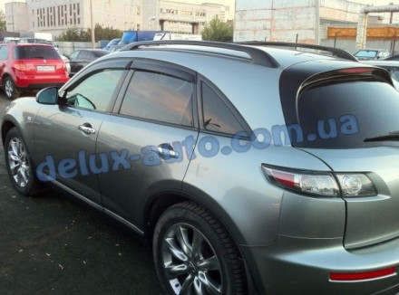 Ветровики Cobra Tuning на авто Infiniti FX-Series I (S50) 2003-2008 Дефлекторы о. Харків. фото 1 Ветровики Cobra Tuning на авто Infiniti FX-Series I (S50) 2003-2008 Дефлекторы о. Харків. фото 1