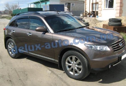 Ветровики Cobra Tuning на авто Infiniti FX-Series II (S51) 2008 Дефлекторы окон . Харків. фото 1 Ветровики Cobra Tuning на авто Infiniti FX-Series II (S51) 2008 Дефлекторы окон . Харків. фото 1