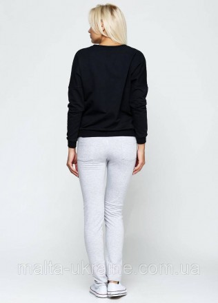 Великолепные женские брюки светло-серого цвета Ж307-13, отличающиеся своим однот. . фото 4